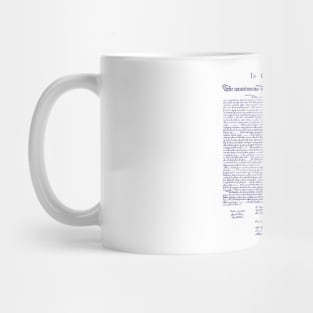 1776 American Declaration of Independence Mug